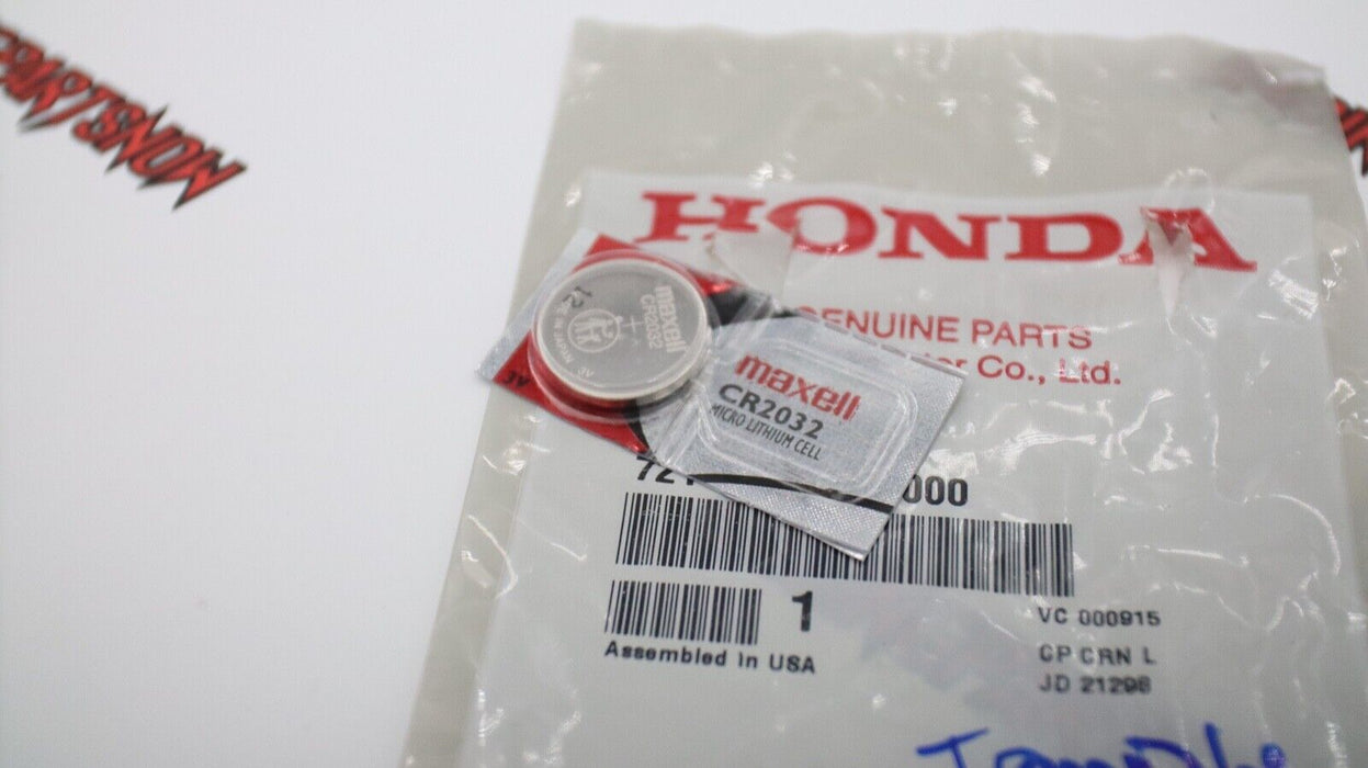 Genuine OEM Honda Smart Key Fob Battery / SMART  CR2032