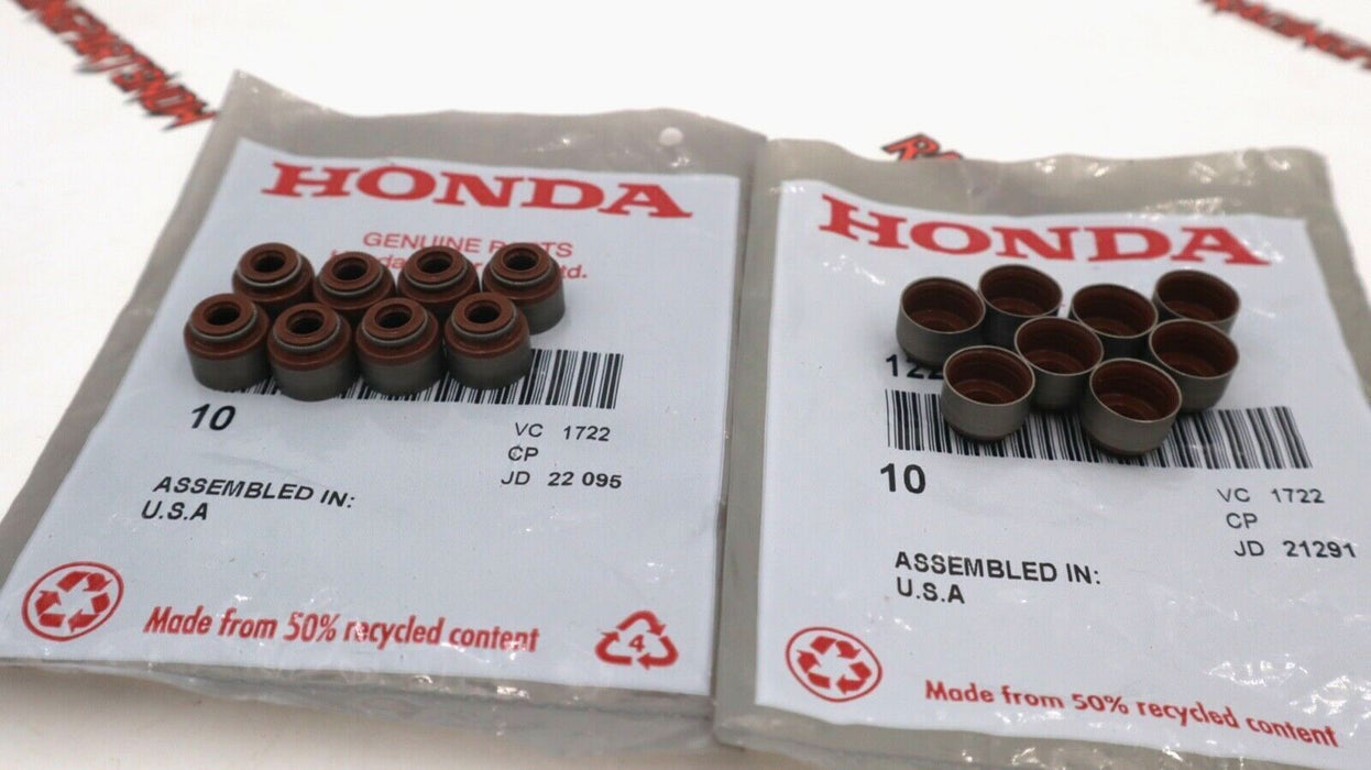 OEM Replacement Honda Valve Stem Seals Fits Honda S2000 F20C & F22C Engines