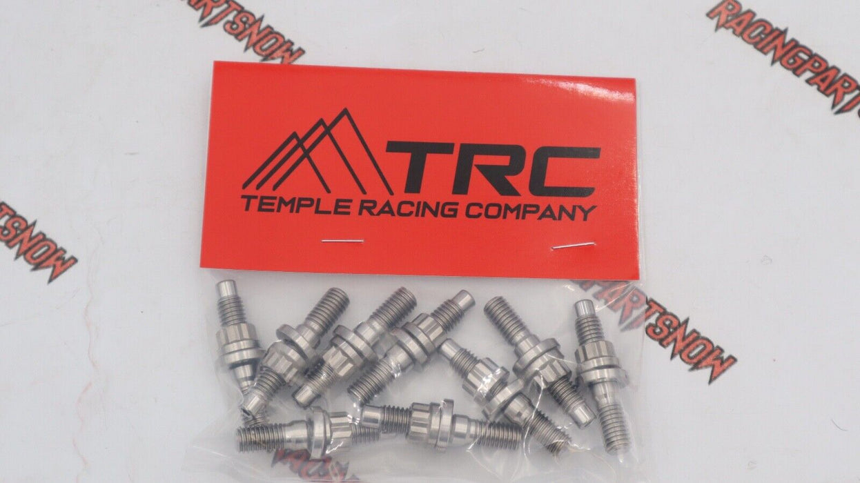 9- TRC B/D/H Series Titanium Raw Finish Manifold Stud Kit for Honda/Acura